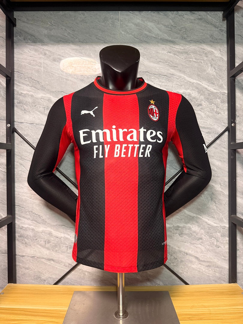 AC Milan 2026/27 Home Long-Sleeve Shirt — Player Version — photo 1