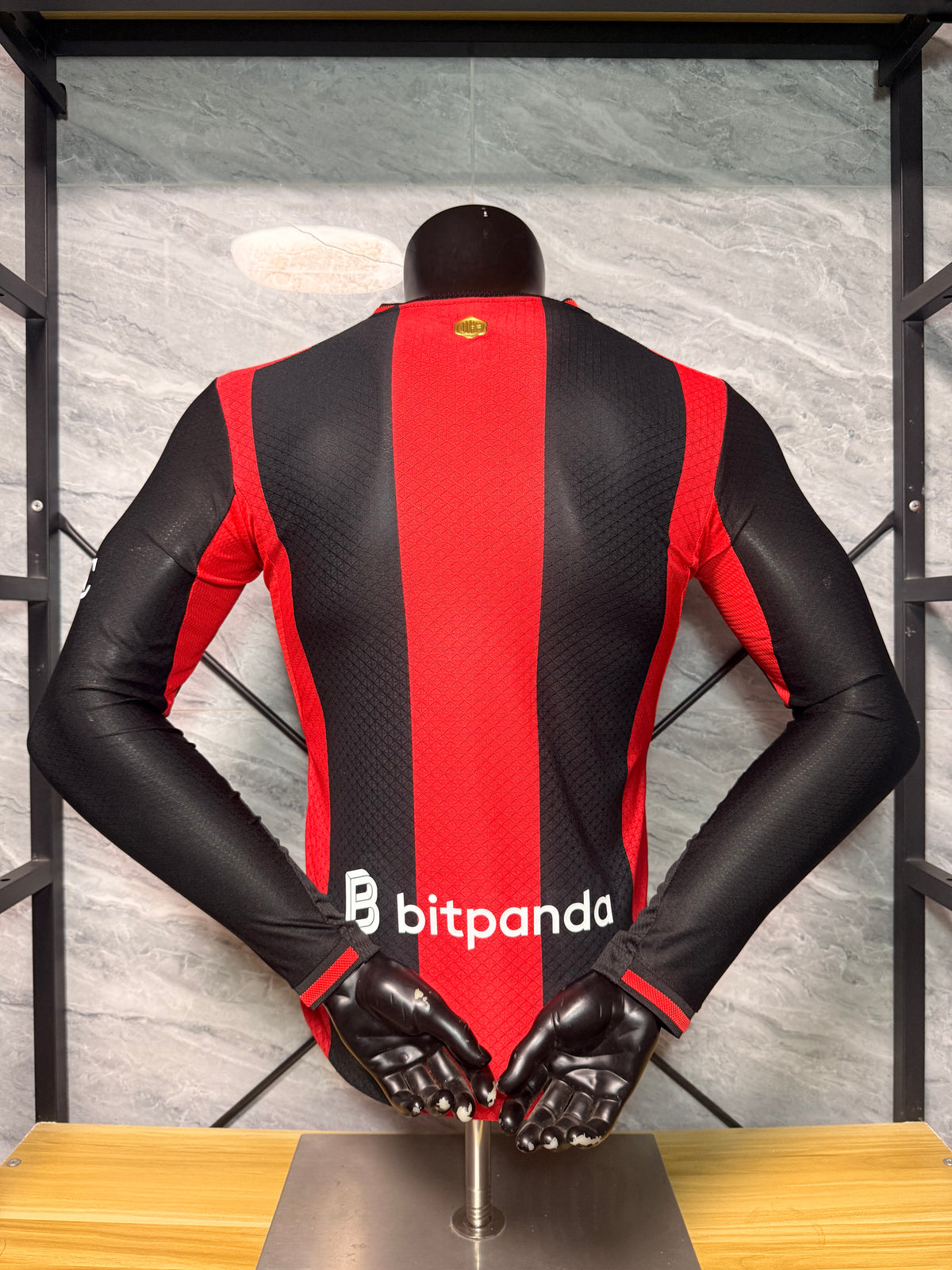 AC Milan 2026/27 Red and Black Home Long-Sleeve Shirt — Player Version — photo 2