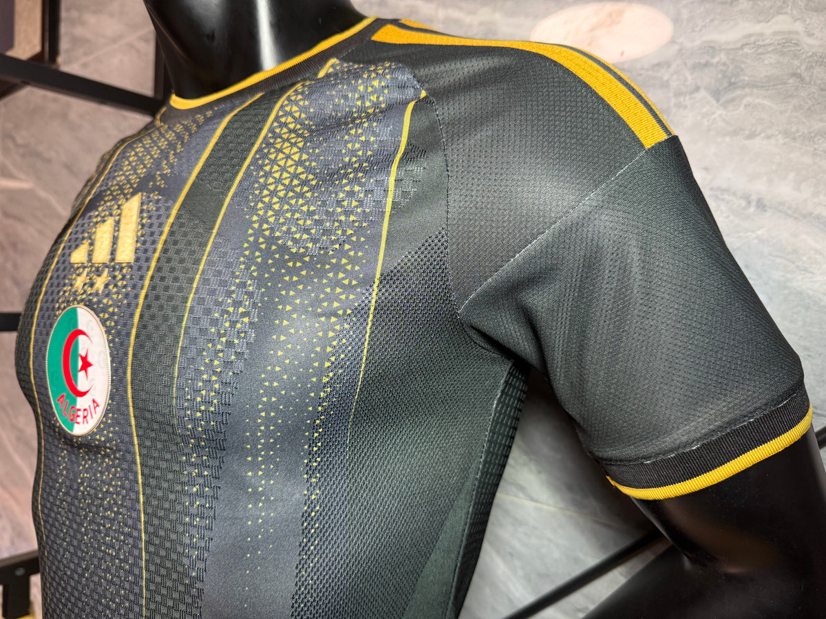 Algeria 2026/27 Black and Gold Star Shirt — Player Version — photo 8