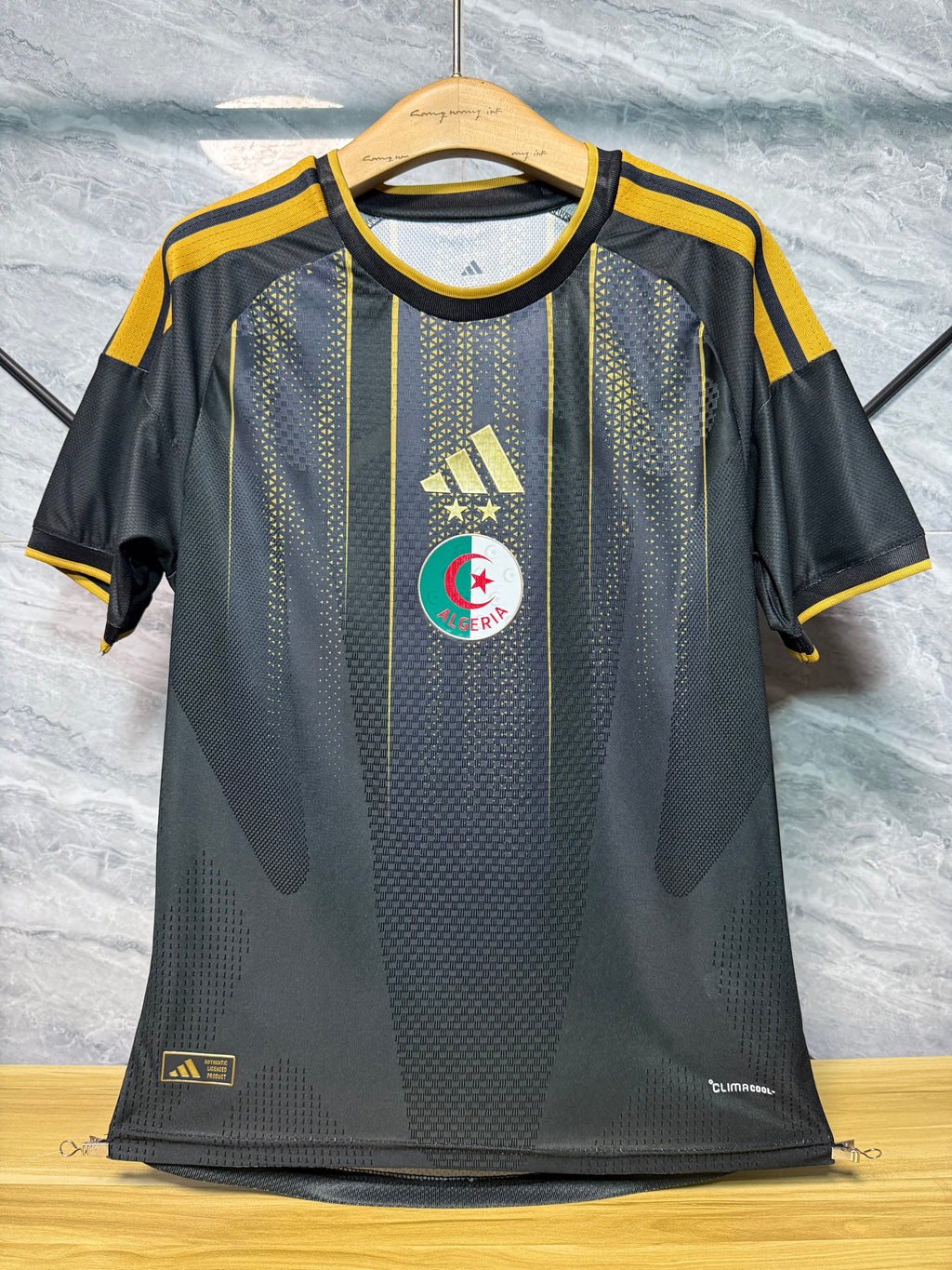 Algeria 2026/27 Black and Gold Star Shirt — Player Version — photo 12