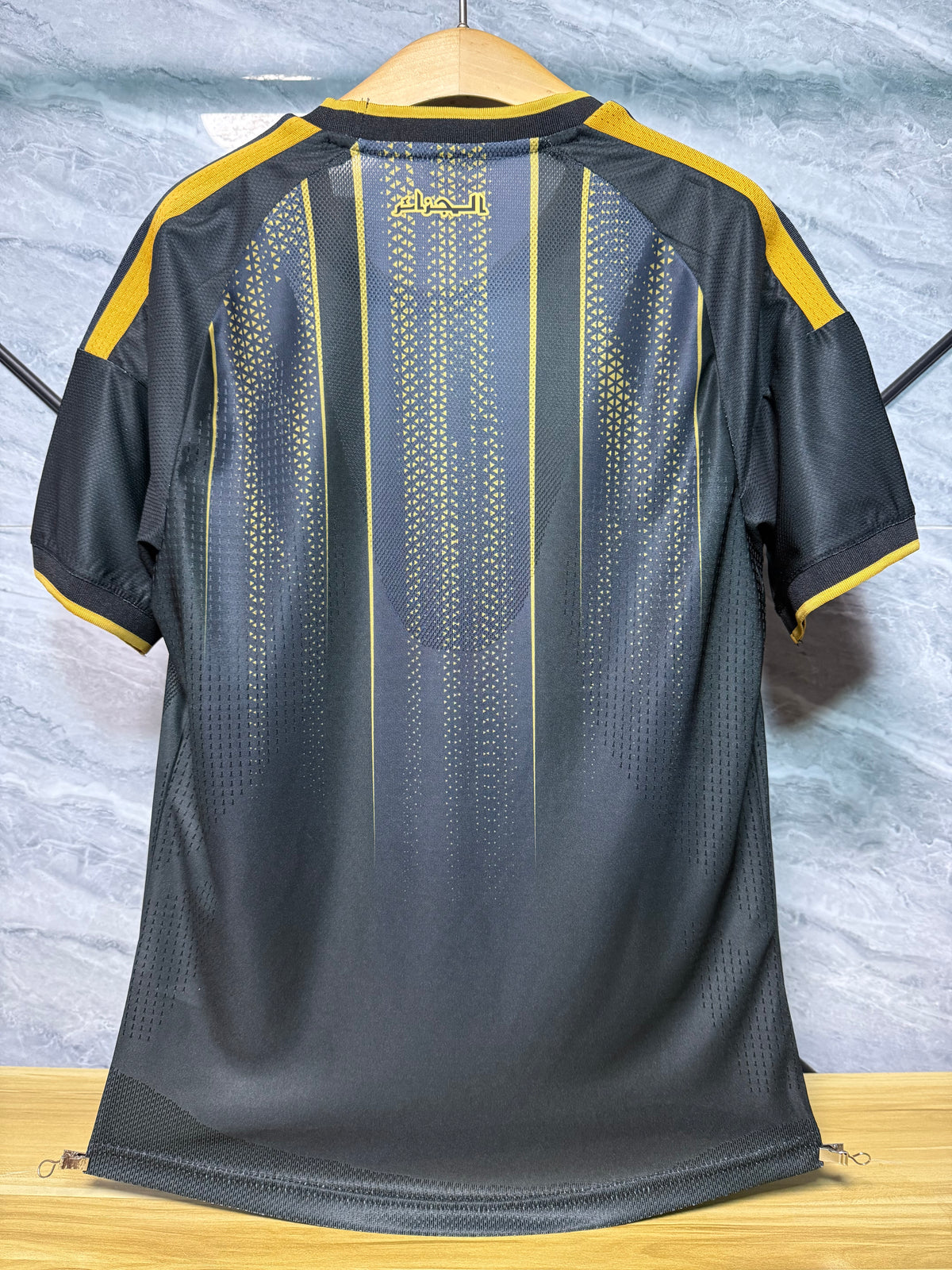 Algeria 2026/27 Black and Gold Star Shirt — Player Version — photo 13