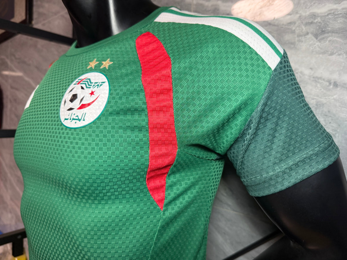 Algeria 2026/27 Green and Red Training Shirt — photo 6