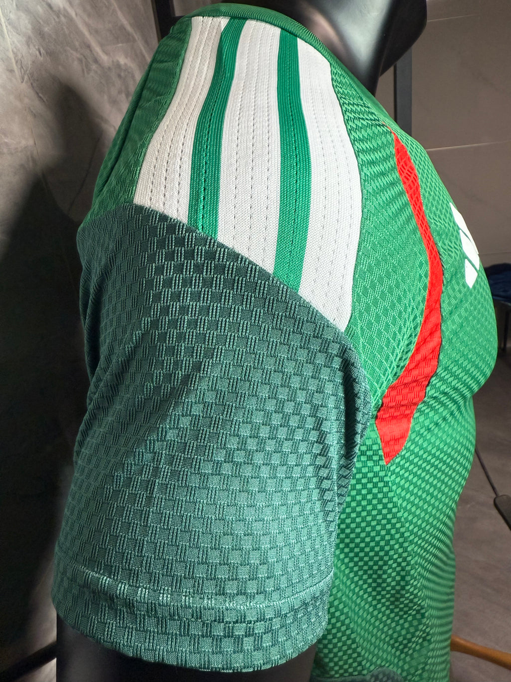 Algeria 2026/27 Green and Red Training Shirt — photo 7
