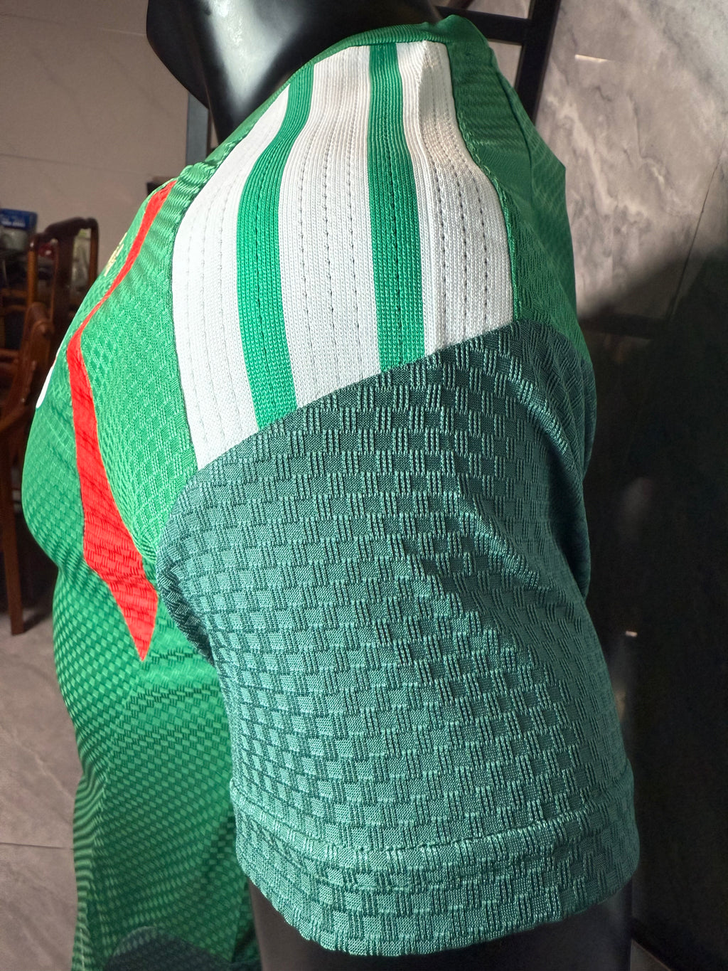 Algeria 2026/27 Green and Red Training Shirt — photo 8