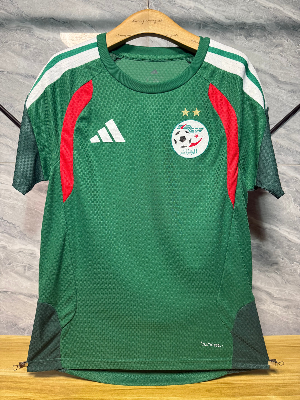 Algeria 2026/27 Green and Red Training Shirt — photo 10