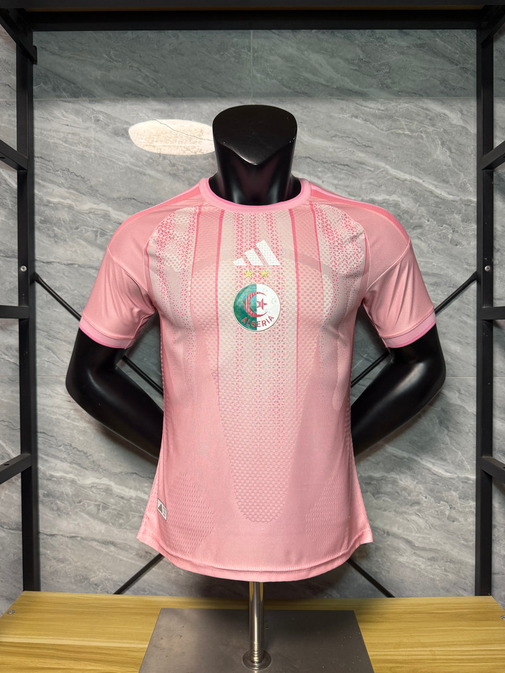 Algeria 2026/27 Pink Star Shirt — Player Version — photo 3