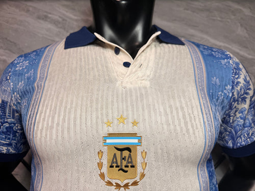 Argentina 2026/27 White and Blue Cultural Concept Shirt — Player Version — photo 2