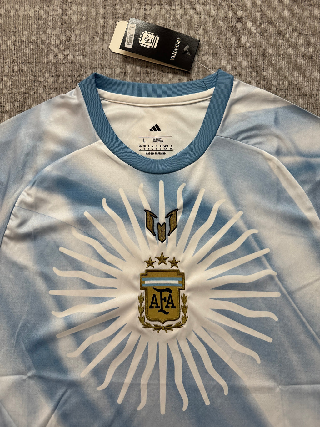Argentina 2026 Light Blue Messi Commemorative Shirt — Fan Version — photo 1