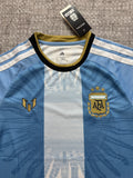 Argentina 2026 Sky Blue and Gold Commemorative Shirt — Fan Version — photo 1