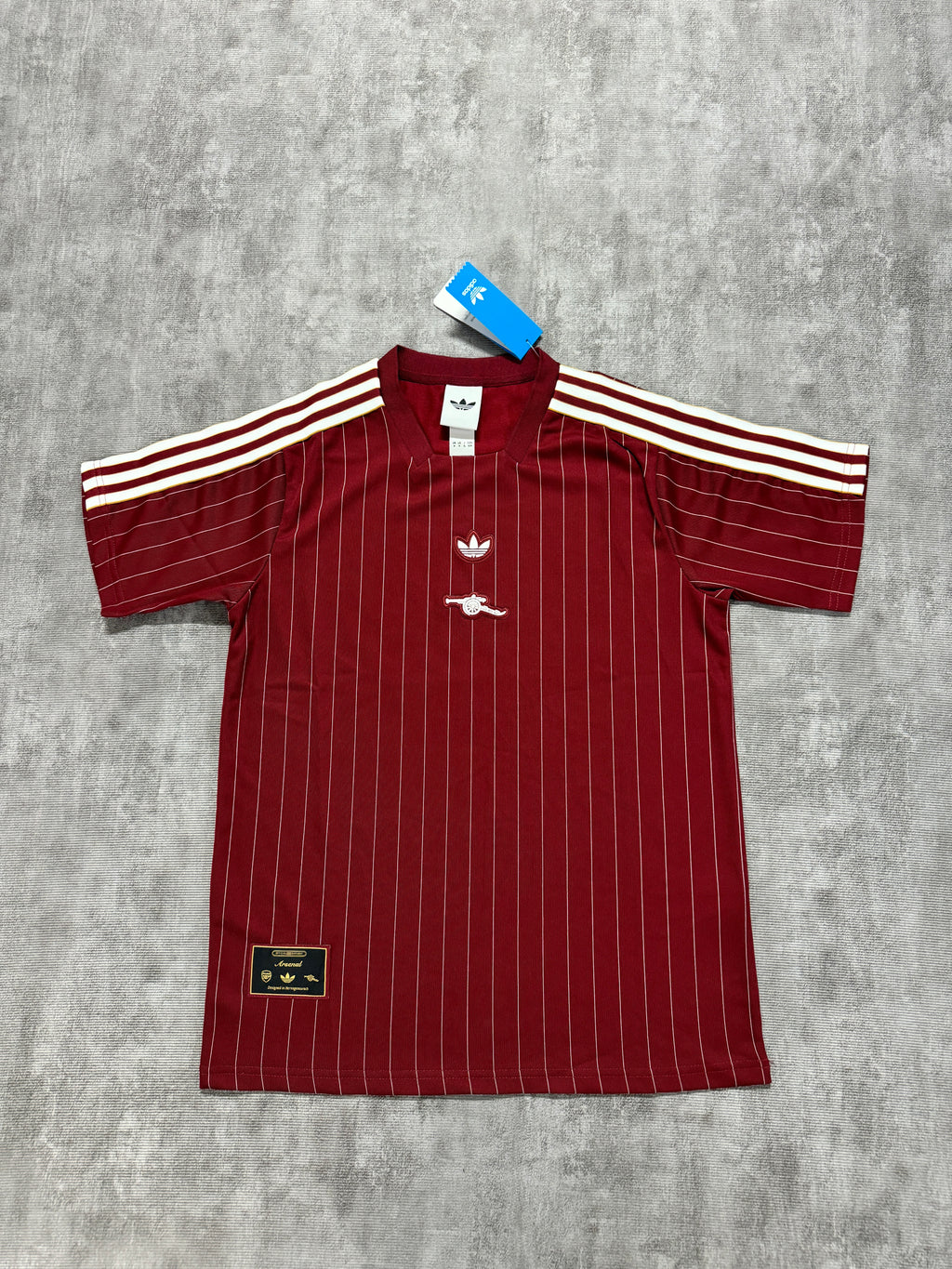 Arsenal 2025/26 Burgundy Terrace Icons Shirt — photo 1