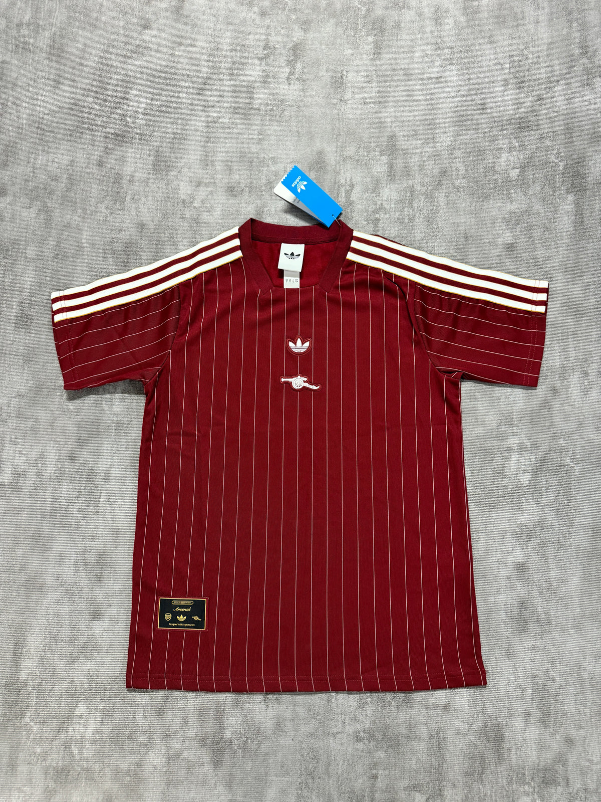 Arsenal 2025/26 Burgundy Terrace Icons Shirt — photo 1