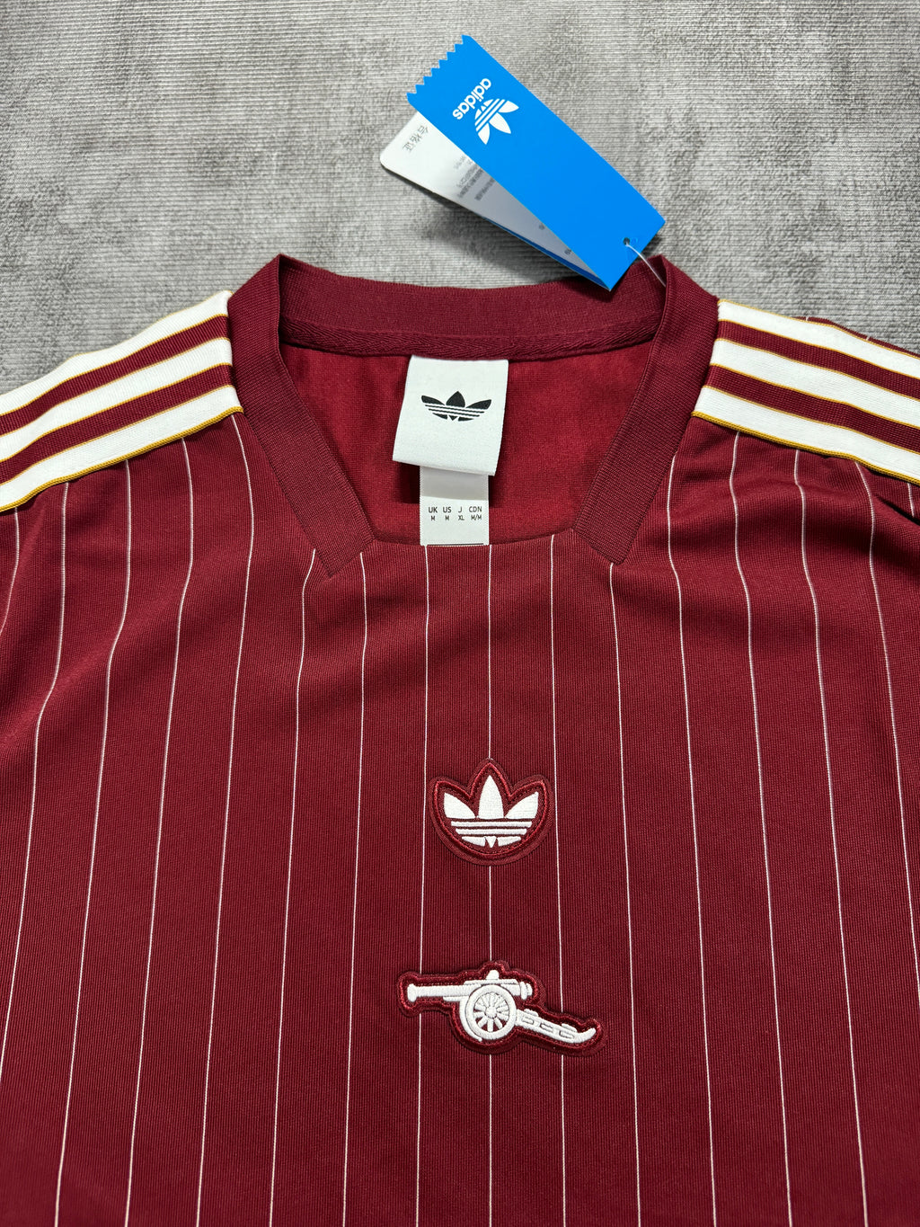 Arsenal 2025/26 Burgundy Terrace Icons Shirt — photo 3