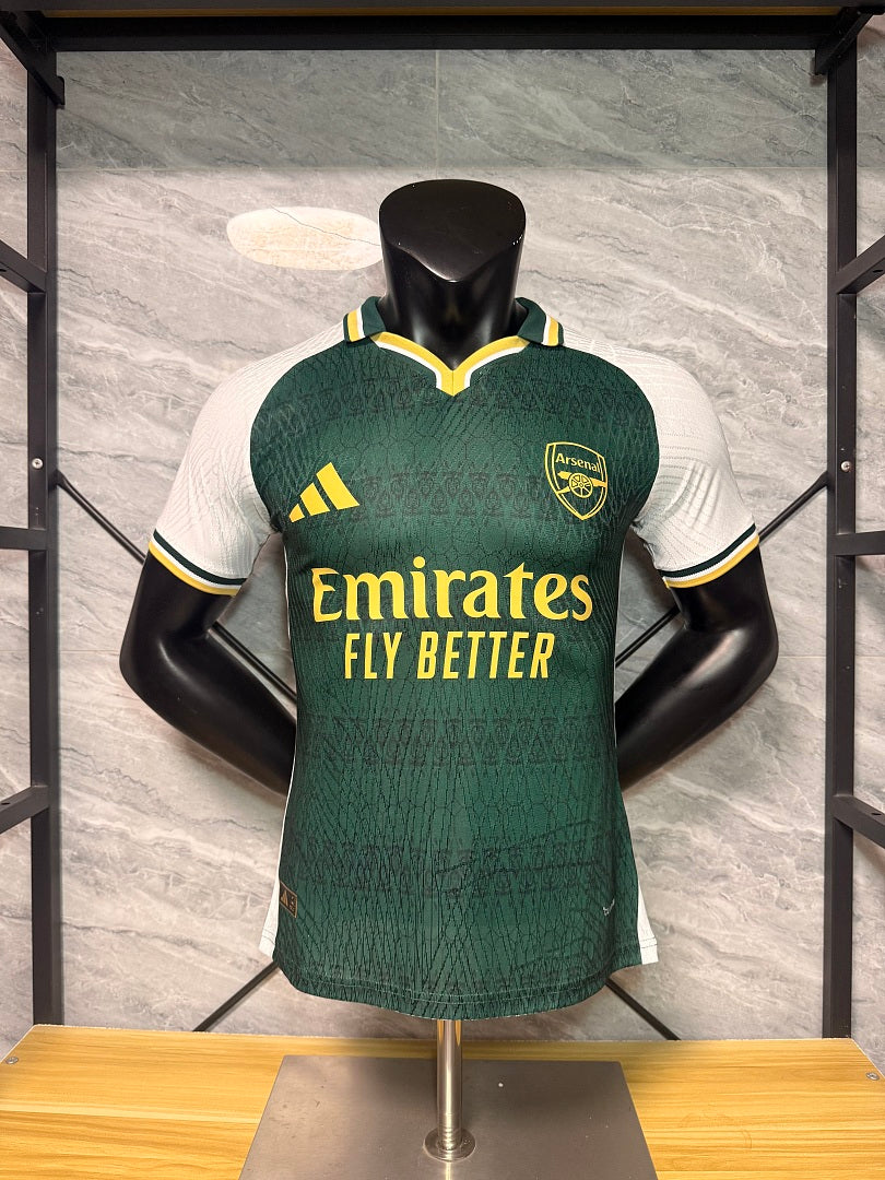 Arsenal 2026/27 Dark Green and Gold Special Edition — Player Version — photo 3