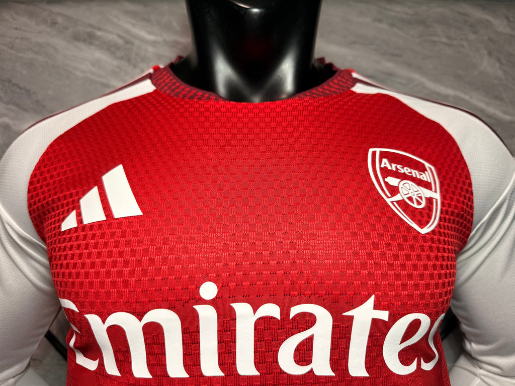 Arsenal 2026/27 Red and White Home Long-Sleeve Shirt — Player Version — photo 2