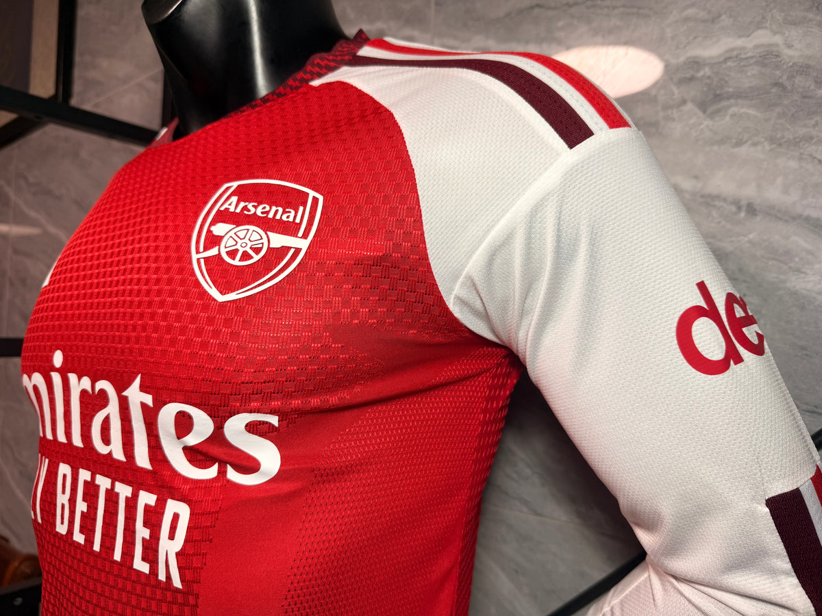 Arsenal 2026/27 Red and White Home Long-Sleeve Shirt — Player Version — photo 6