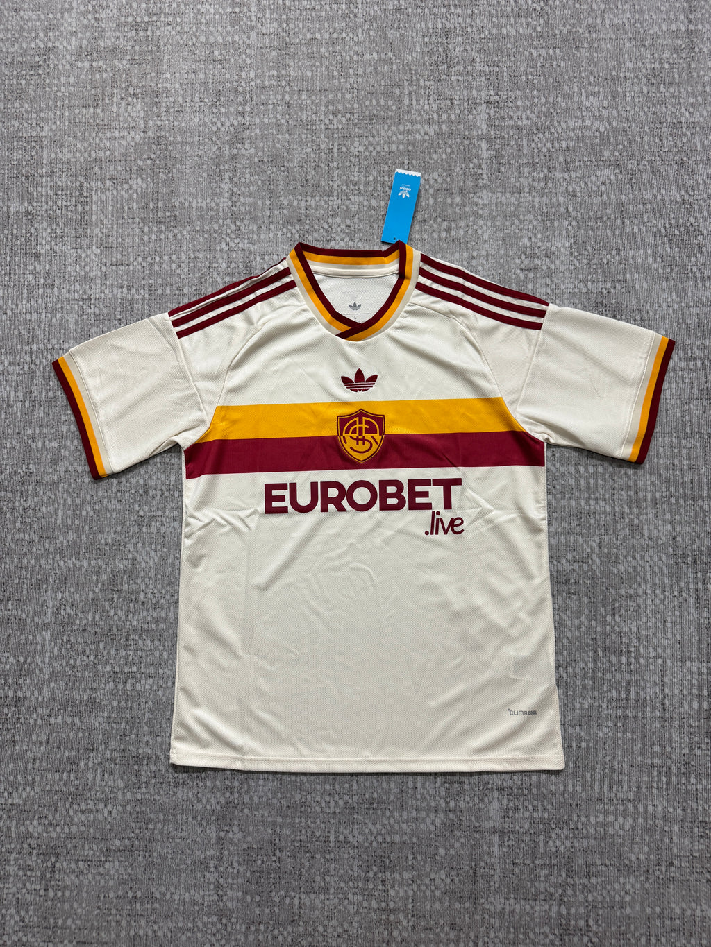 AS Roma 2026/27 White Away Shirt — Fan Version — photo 1