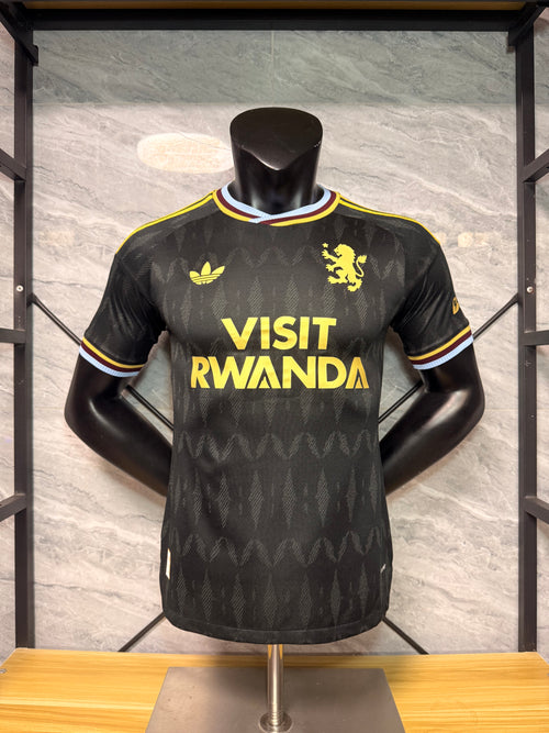 Aston Villa 2026/27 Black Away Shirt — Player Version — photo 1