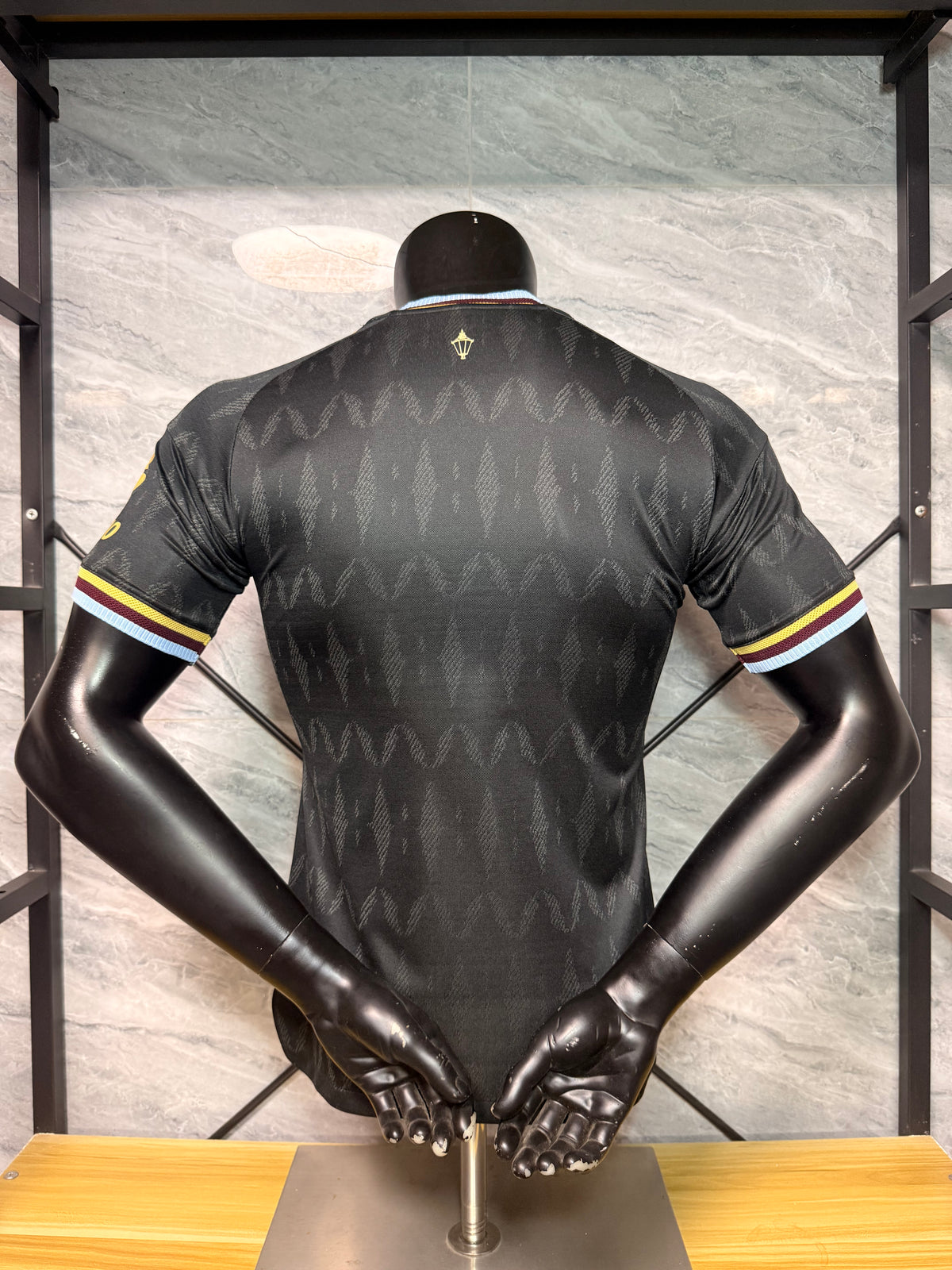 Aston Villa 2026/27 Black Away Shirt — Player Version — photo 9