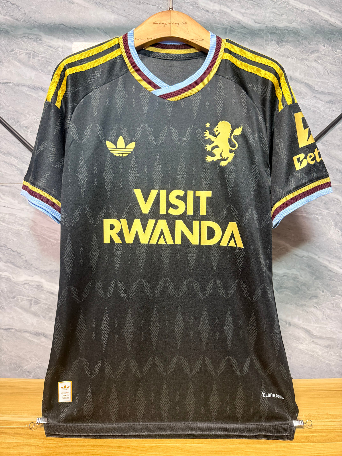 Aston Villa 2026/27 Black Away Shirt — Player Version — photo 10