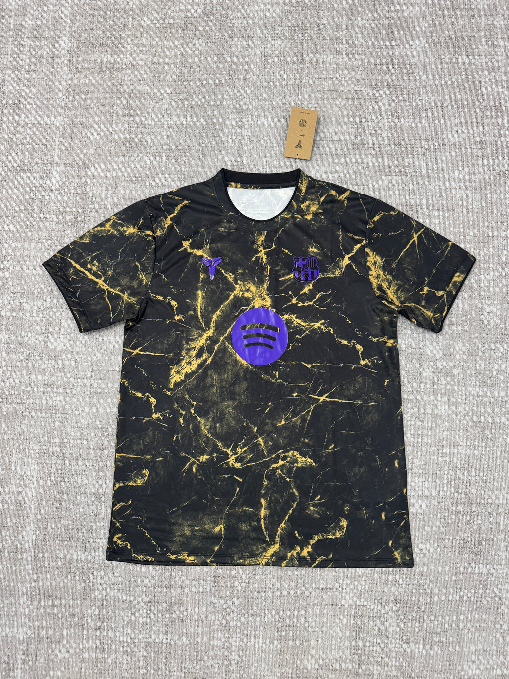 Barcelona 2026/27 Black and Gold Training Shirt — photo 2
