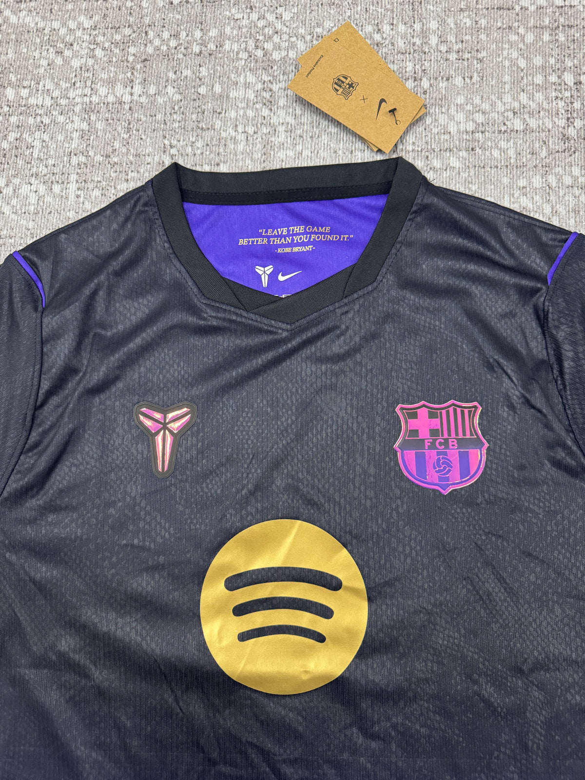 Barcelona 2026/27 Black and Purple Away Shirt — Fan Version — photo 1