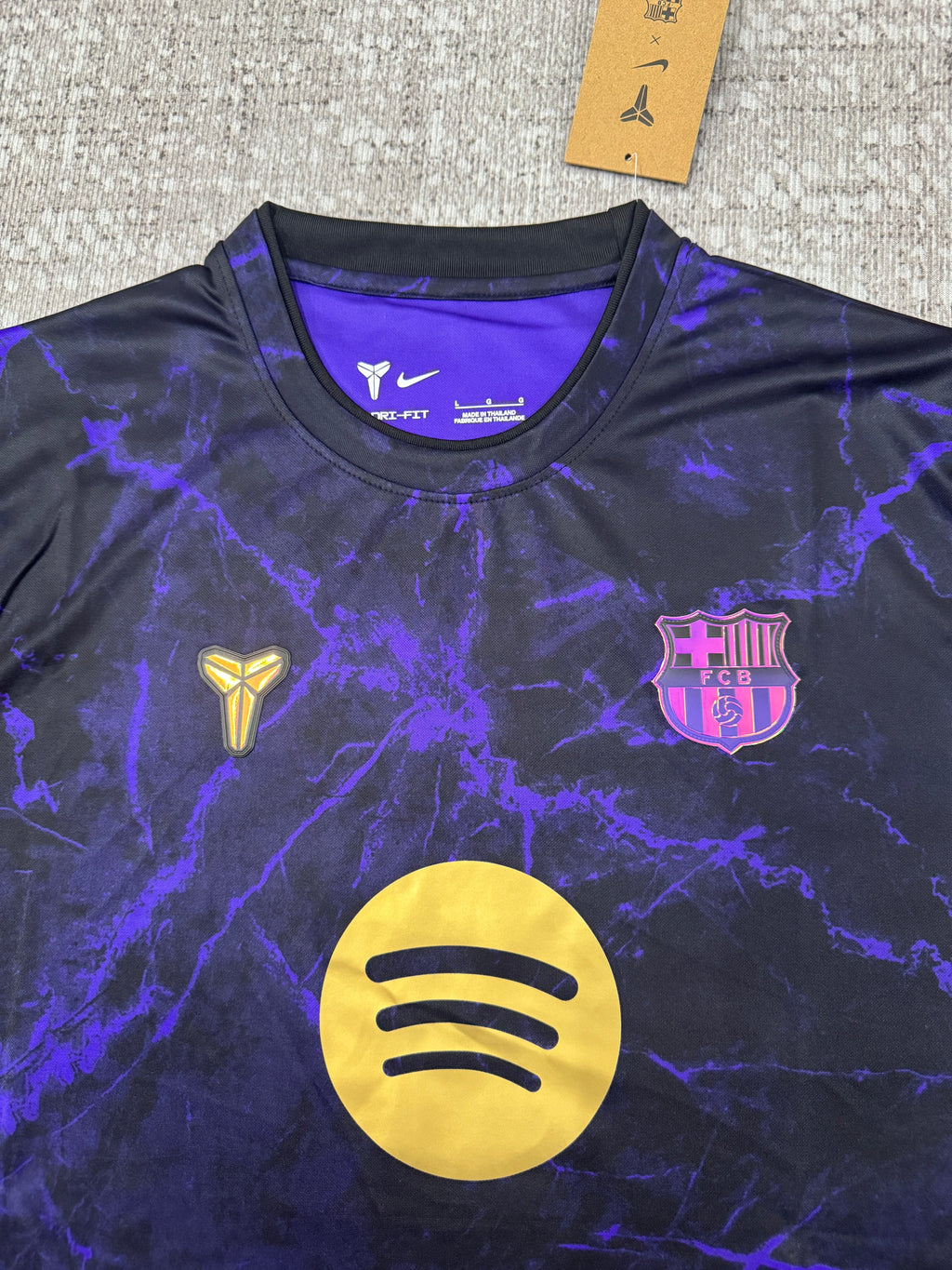 Barcelona 2026/27 Black and Purple Training Shirt — photo 1