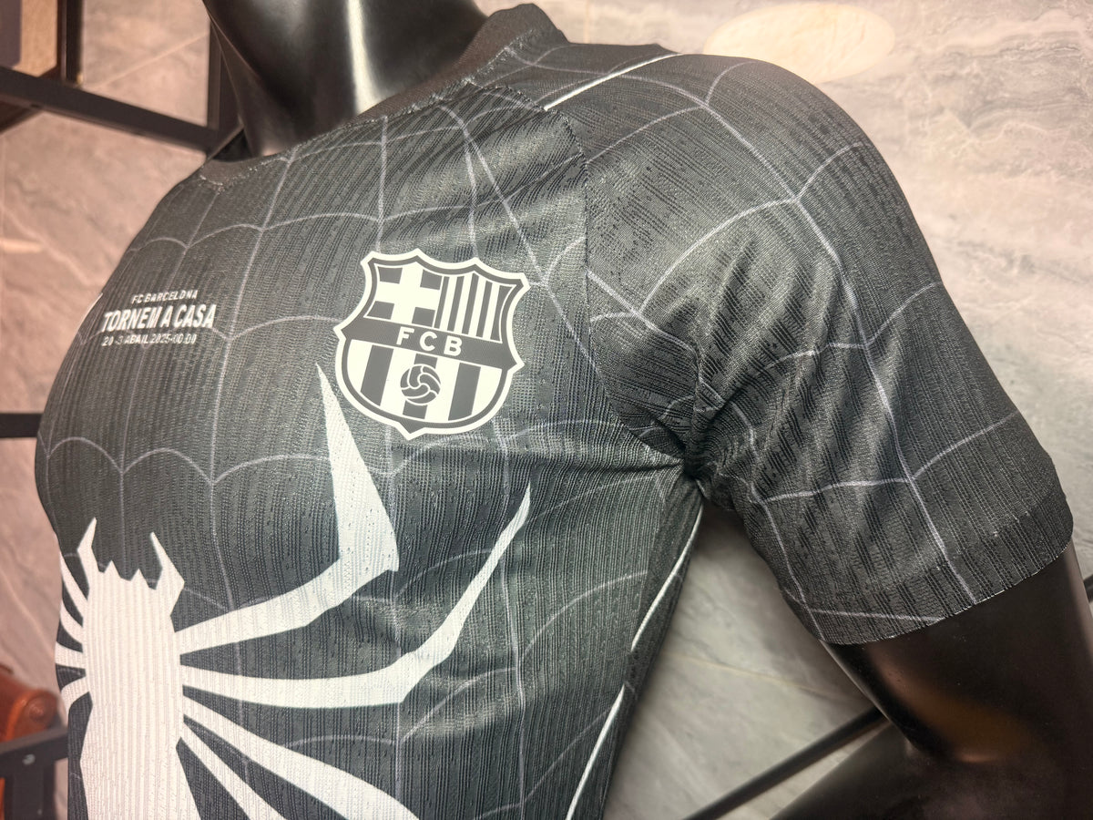 Barcelona 2026/27 Black Spider-Man Special Shirt — Player Version — photo 6