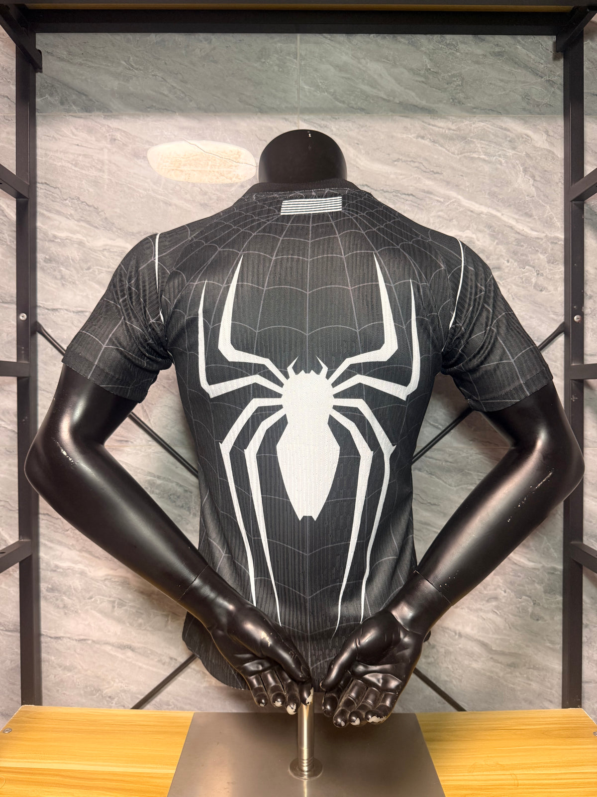 Barcelona 2026/27 Black Spider-Man Special Shirt — Player Version — photo 9