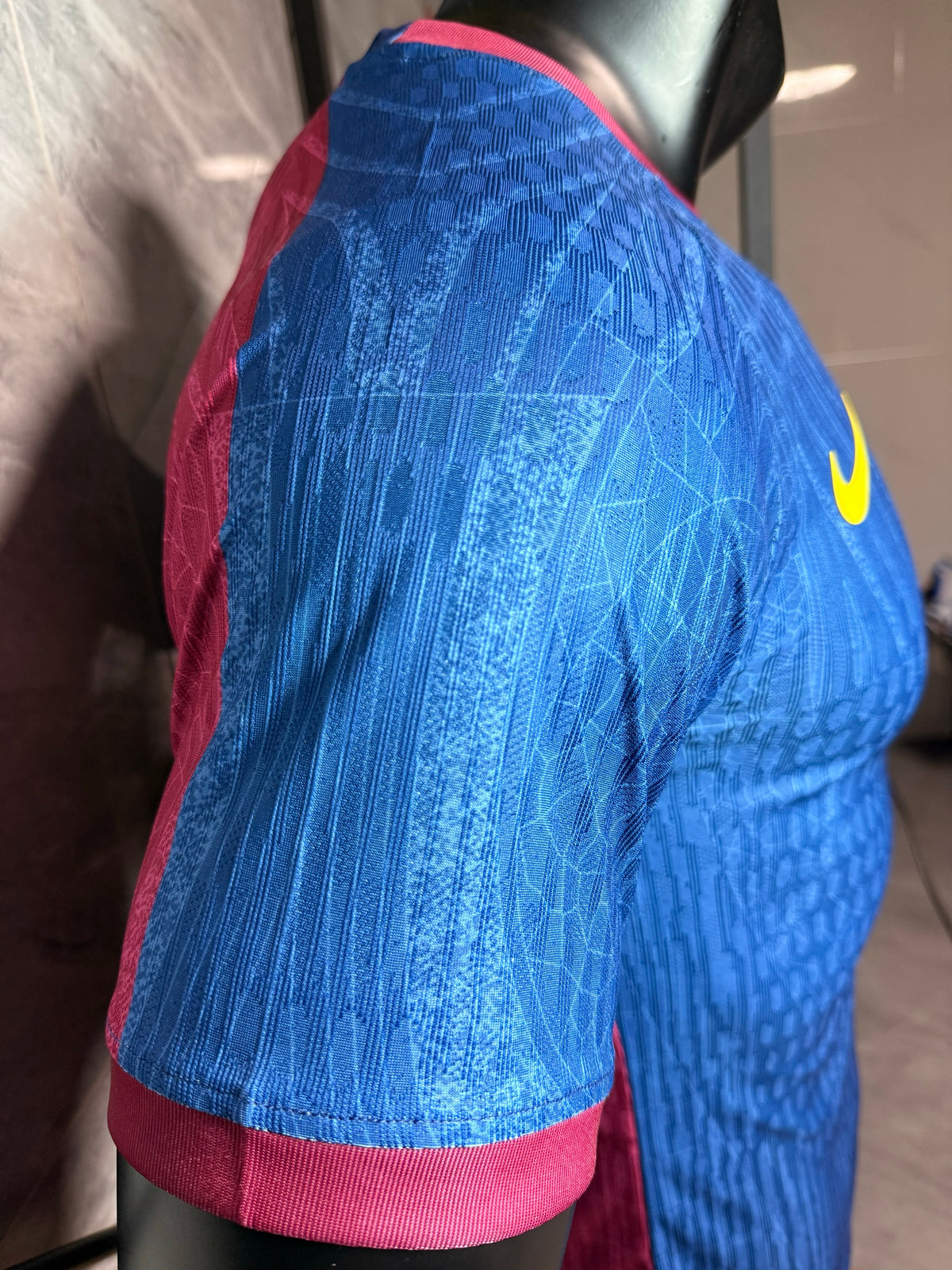 Barcelona 2026/27 Blue and Garnet Totem Special-Edition Shirt — Player Version — photo 7