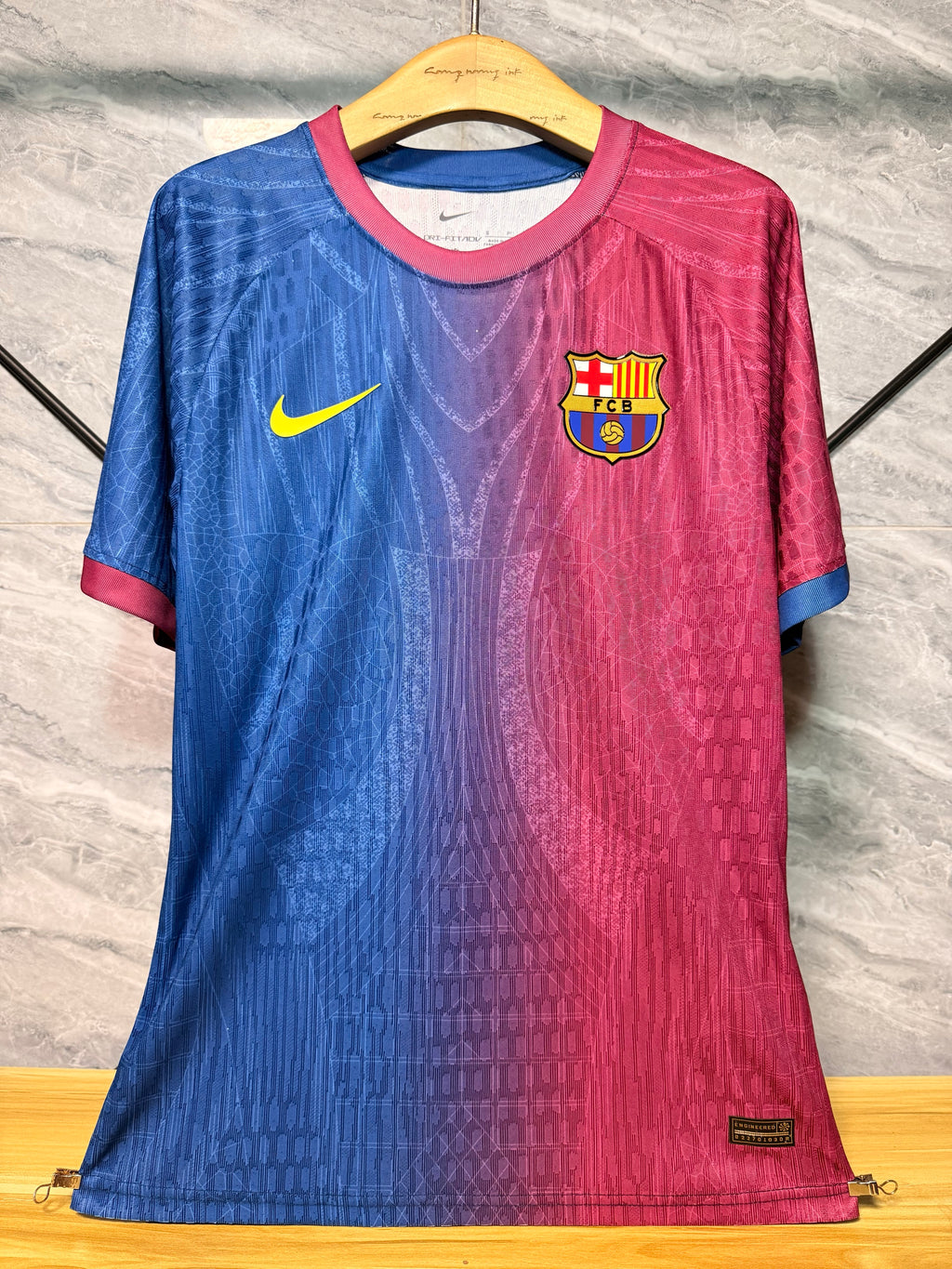 Barcelona 2026/27 Blue and Garnet Totem Special-Edition Shirt — Player Version — photo 10