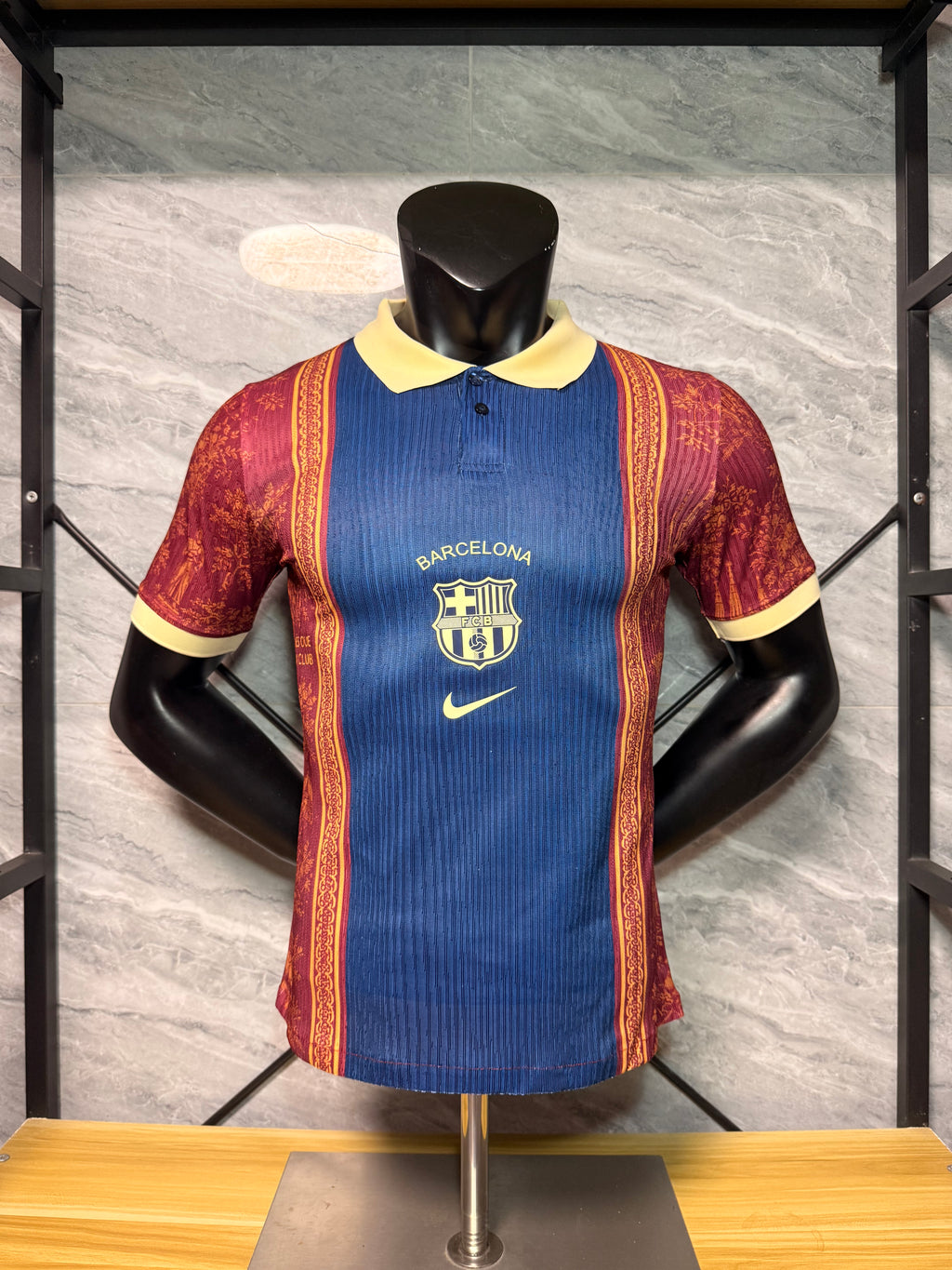 Barcelona 2026/27 Blue and Red Concept Shirt — Player Version — photo 1