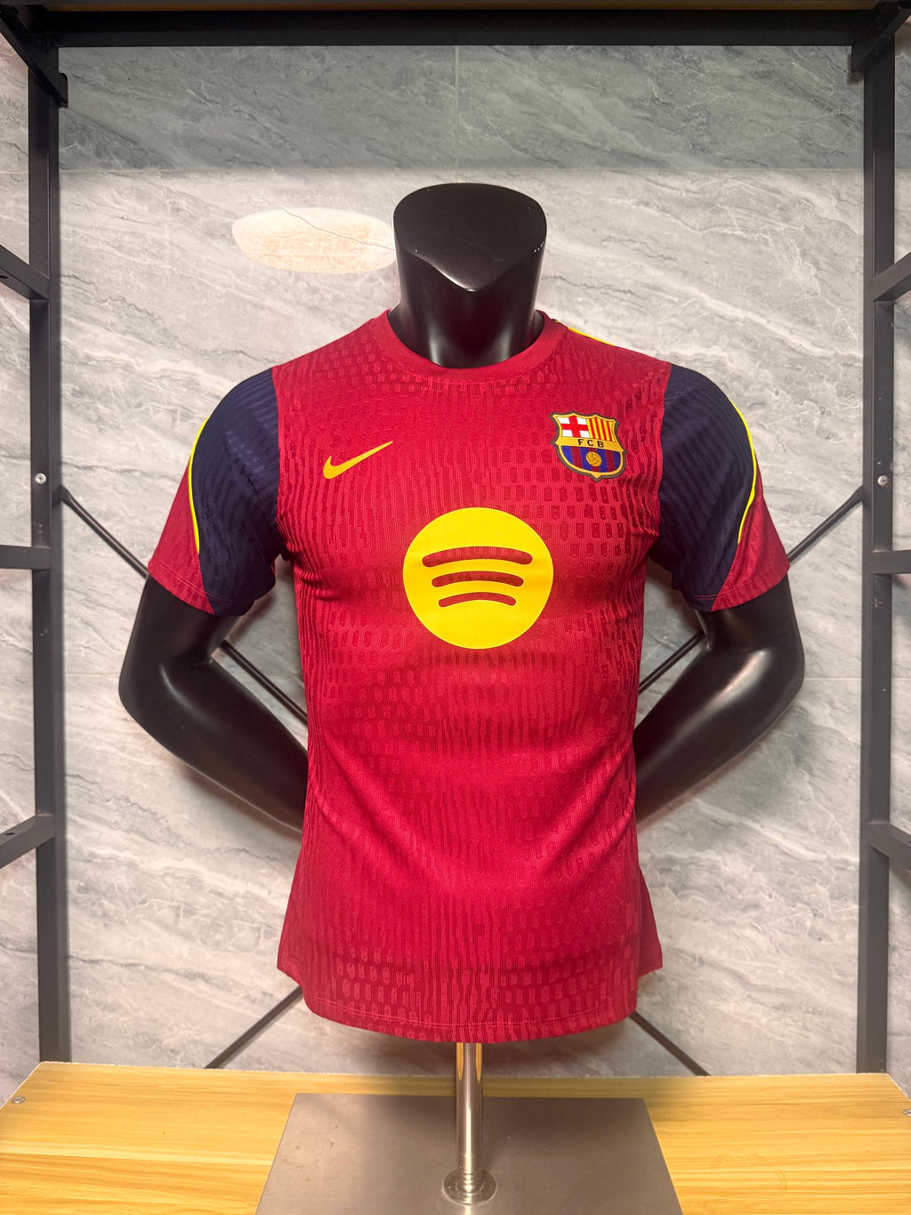 Barcelona 2026/27 Burgundy Training Shirt — photo 1