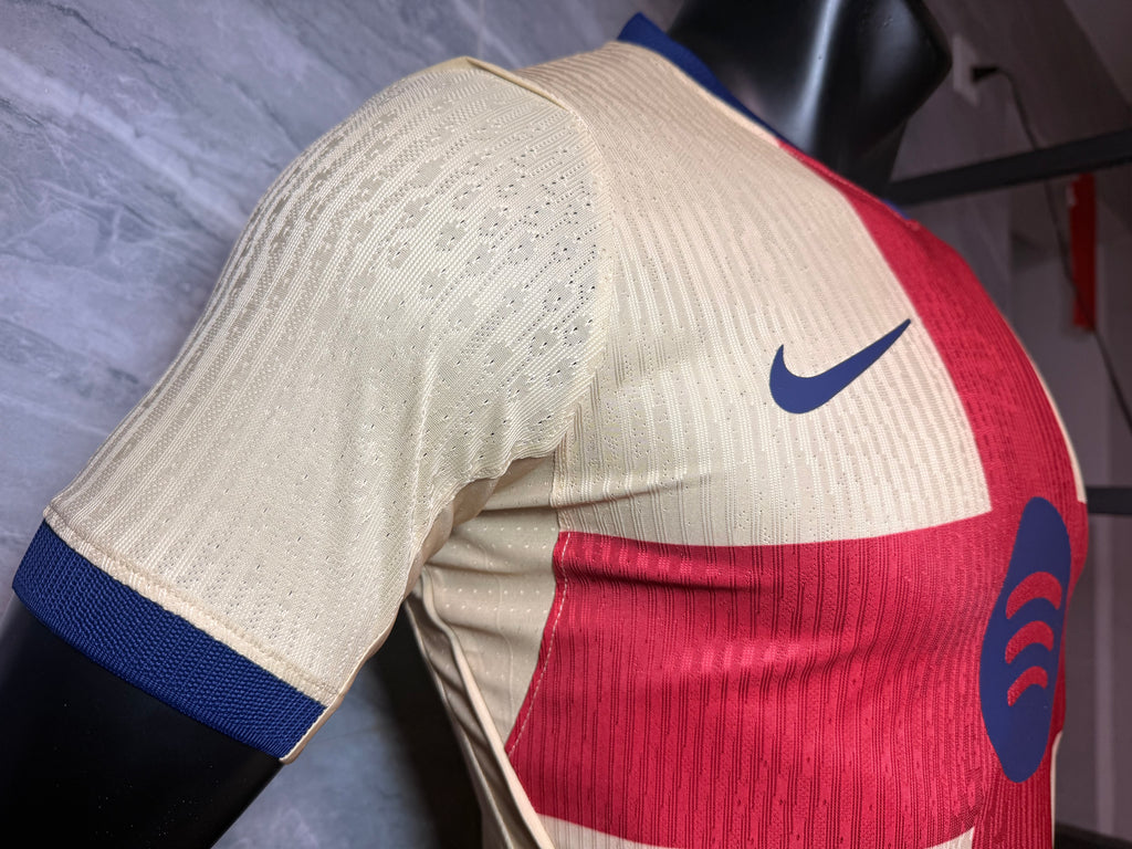 Barcelona 2026/27 Cream and Red Third Shirt — Player Version — photo 5