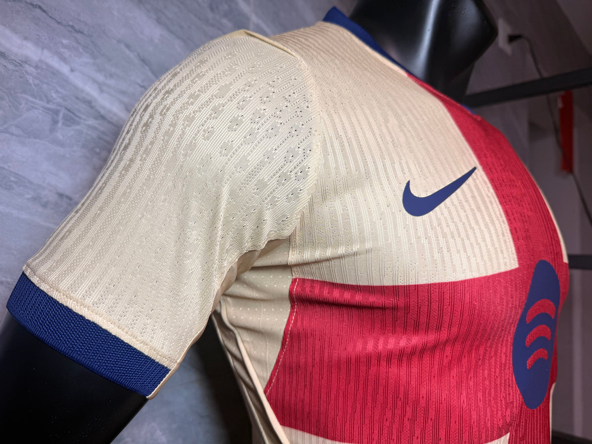 Barcelona 2026/27 Cream and Red Third Shirt — Player Version — photo 5