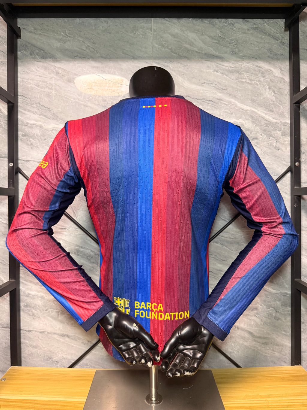 Barcelona 2026/27 Home Long-Sleeve Shirt — Player Version — photo 2