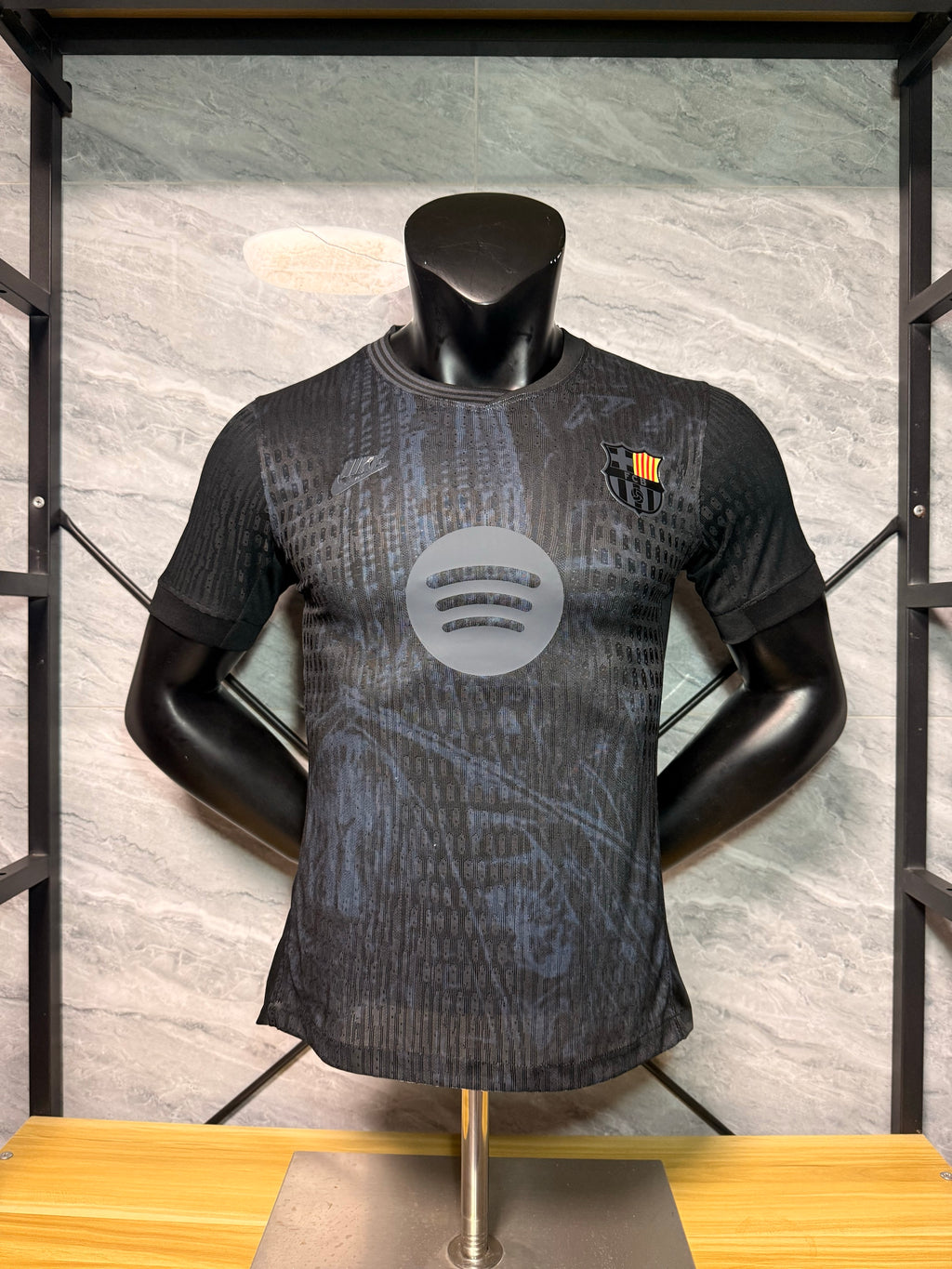 Barcelona 2026/27 Matte Black Special-Edition Shirt — Player Version — photo 1