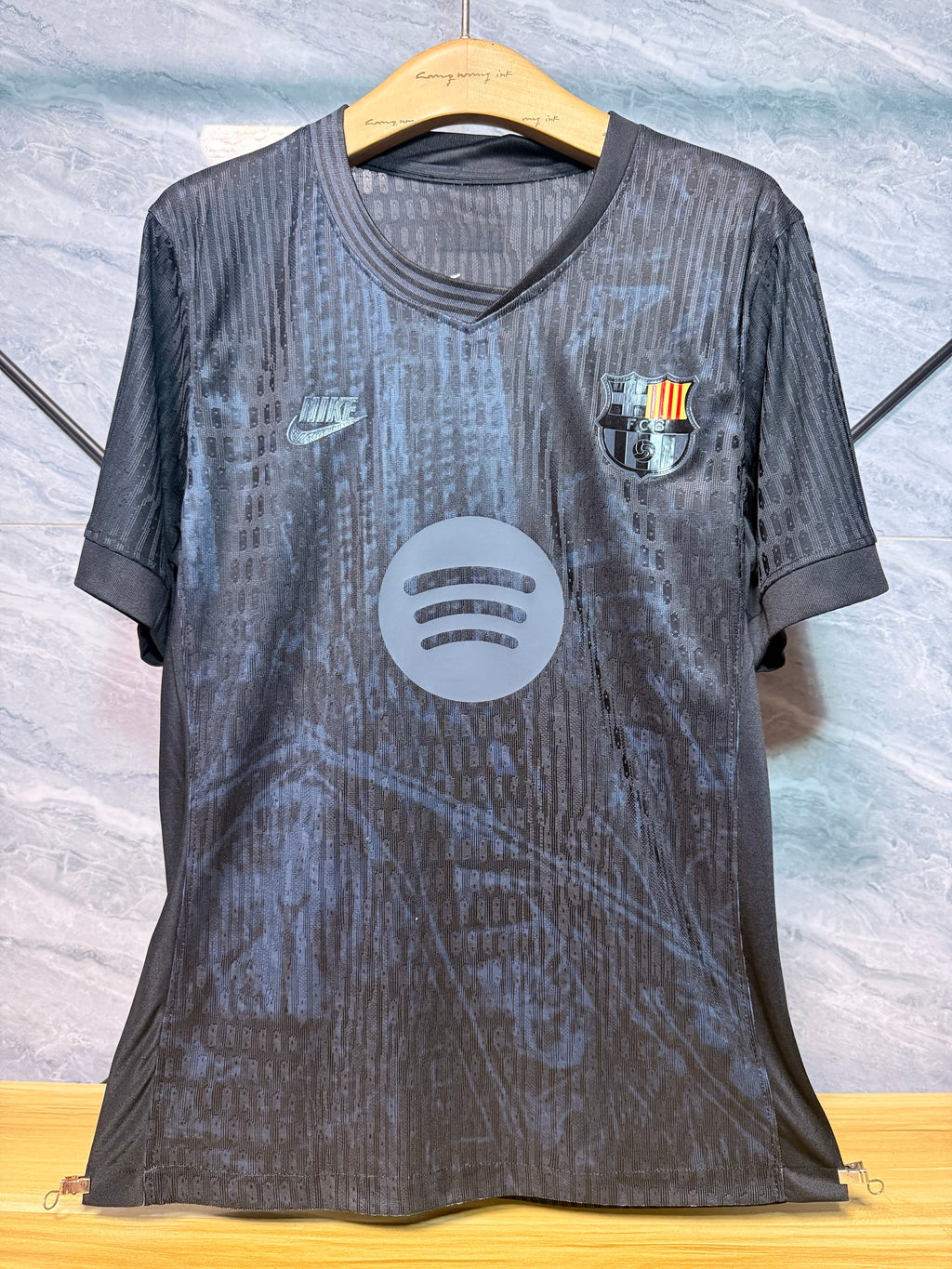 Barcelona 2026/27 Matte Black Special-Edition Shirt — Player Version — photo 10