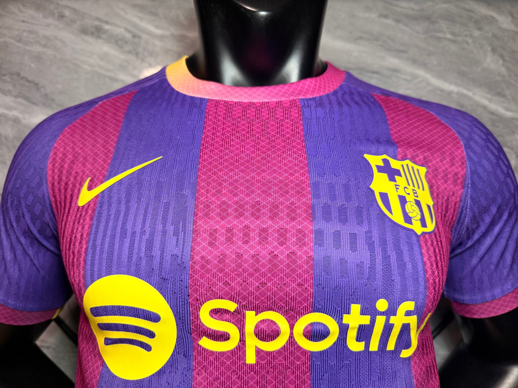 Barcelona 2026/27 Purple Magenta Yellow Special-Edition Shirt — Player Version — photo 2