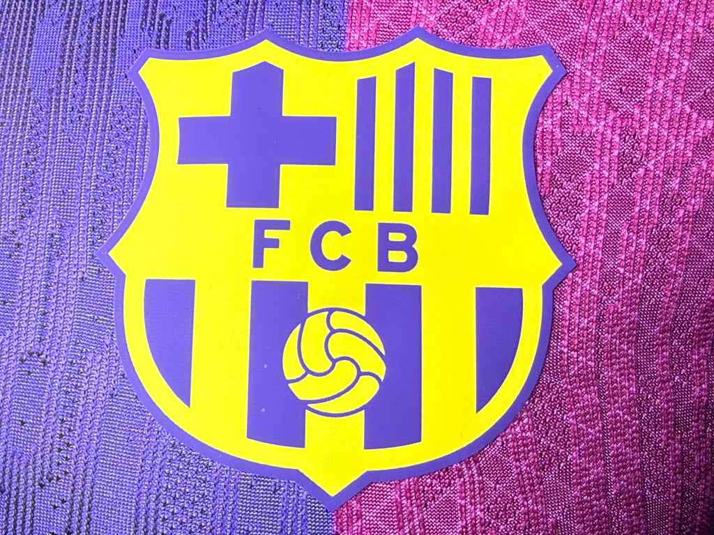 Barcelona 2026/27 Purple Magenta Yellow Special-Edition Shirt — Player Version — photo 4
