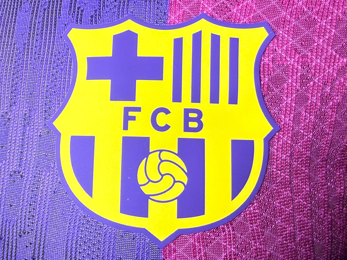 Barcelona 2026/27 Purple Magenta Yellow Special-Edition Shirt — Player Version — photo 4