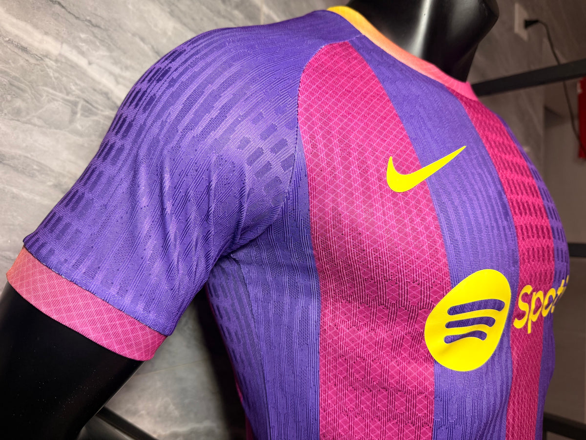 Barcelona 2026/27 Purple Magenta Yellow Special-Edition Shirt — Player Version — photo 5