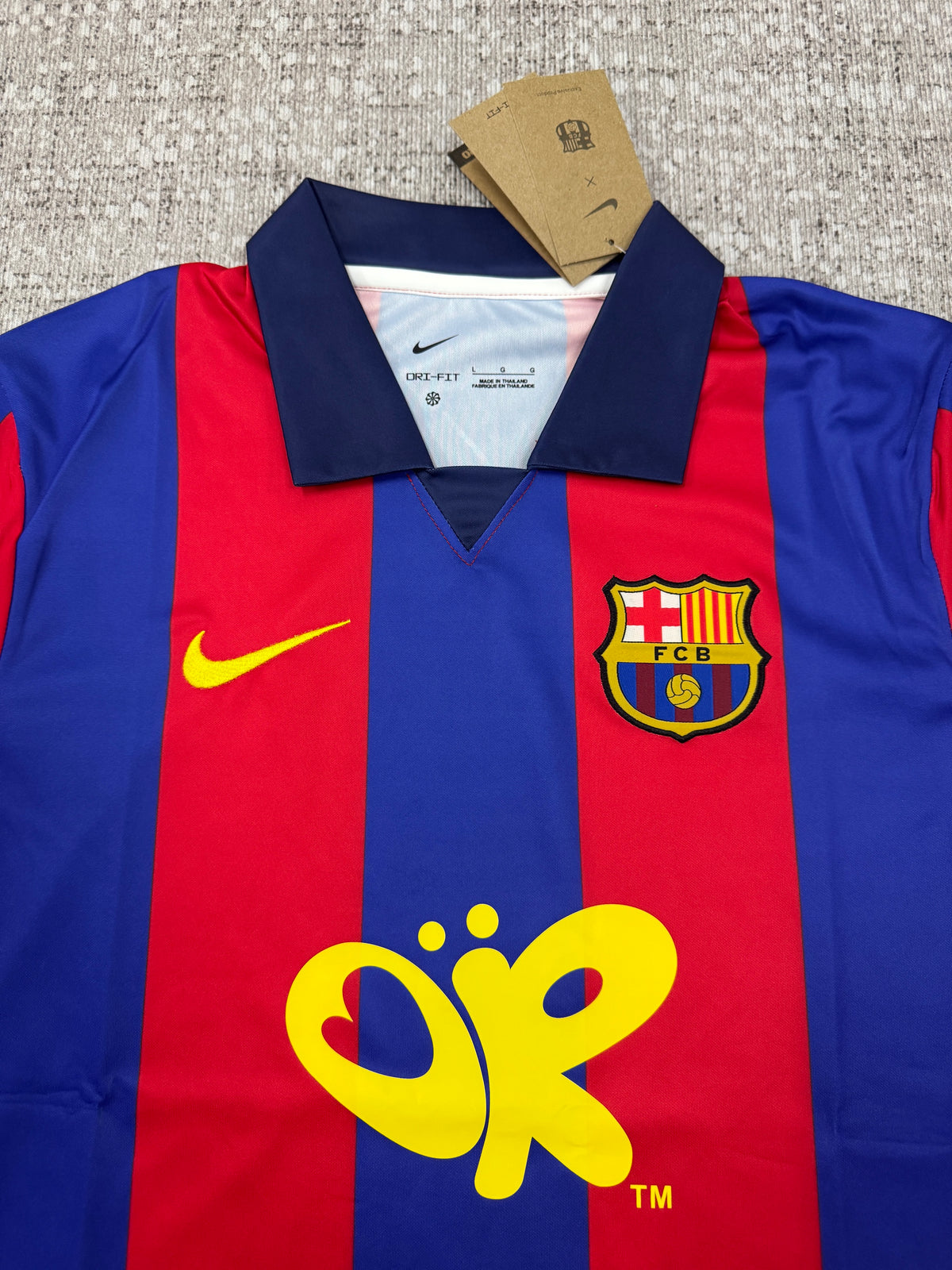 Barcelona 2026/27 Red and Blue OR Collaboration Shirt — Fan Version — photo 1