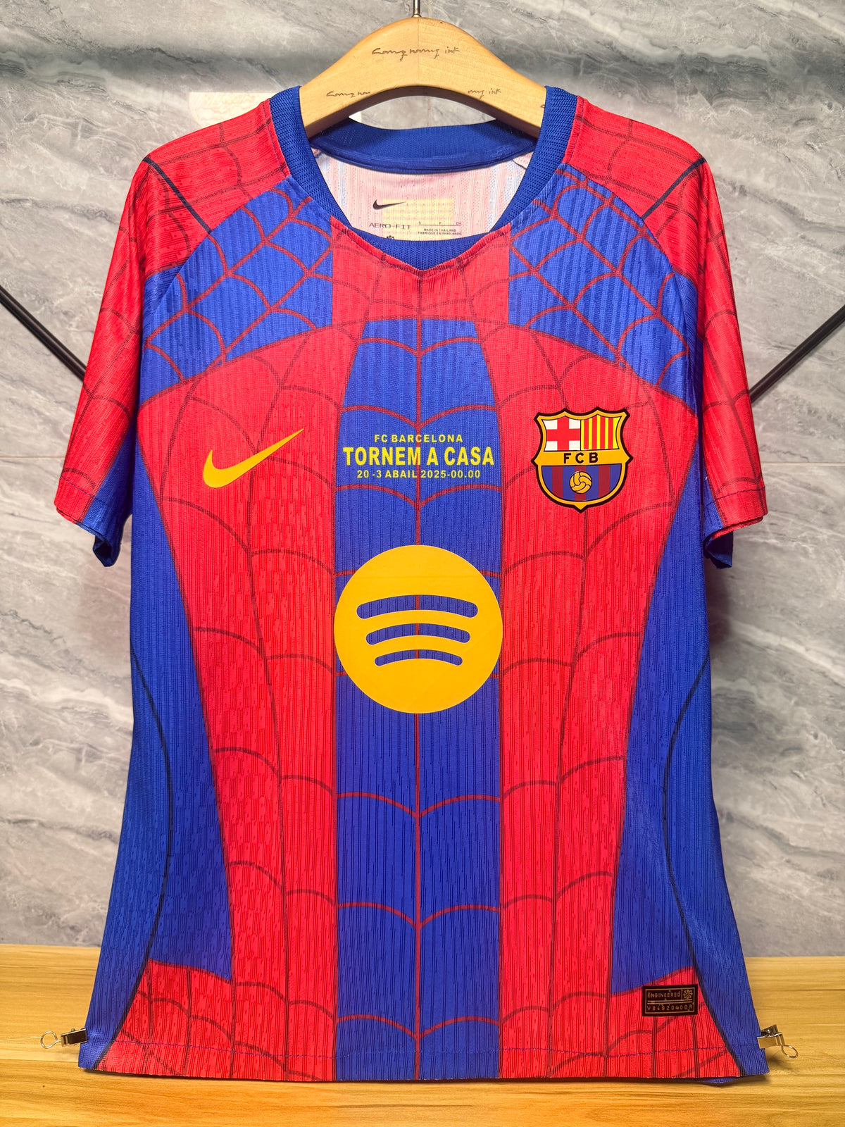 Barcelona 2026/27 Red Web Special-Edition Shirt — Player Version — photo 10