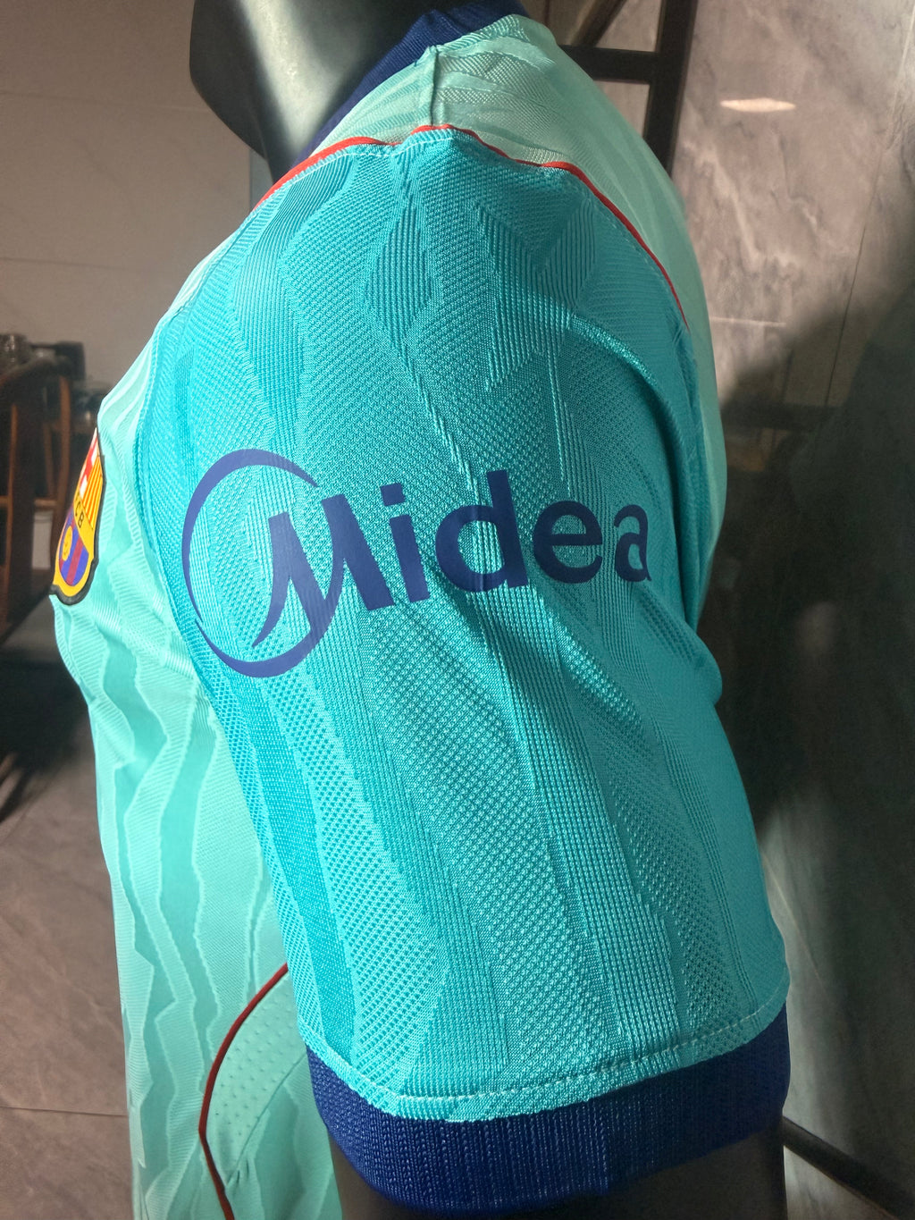 Barcelona Third Shirt — Turquoise Player Version — photo 8