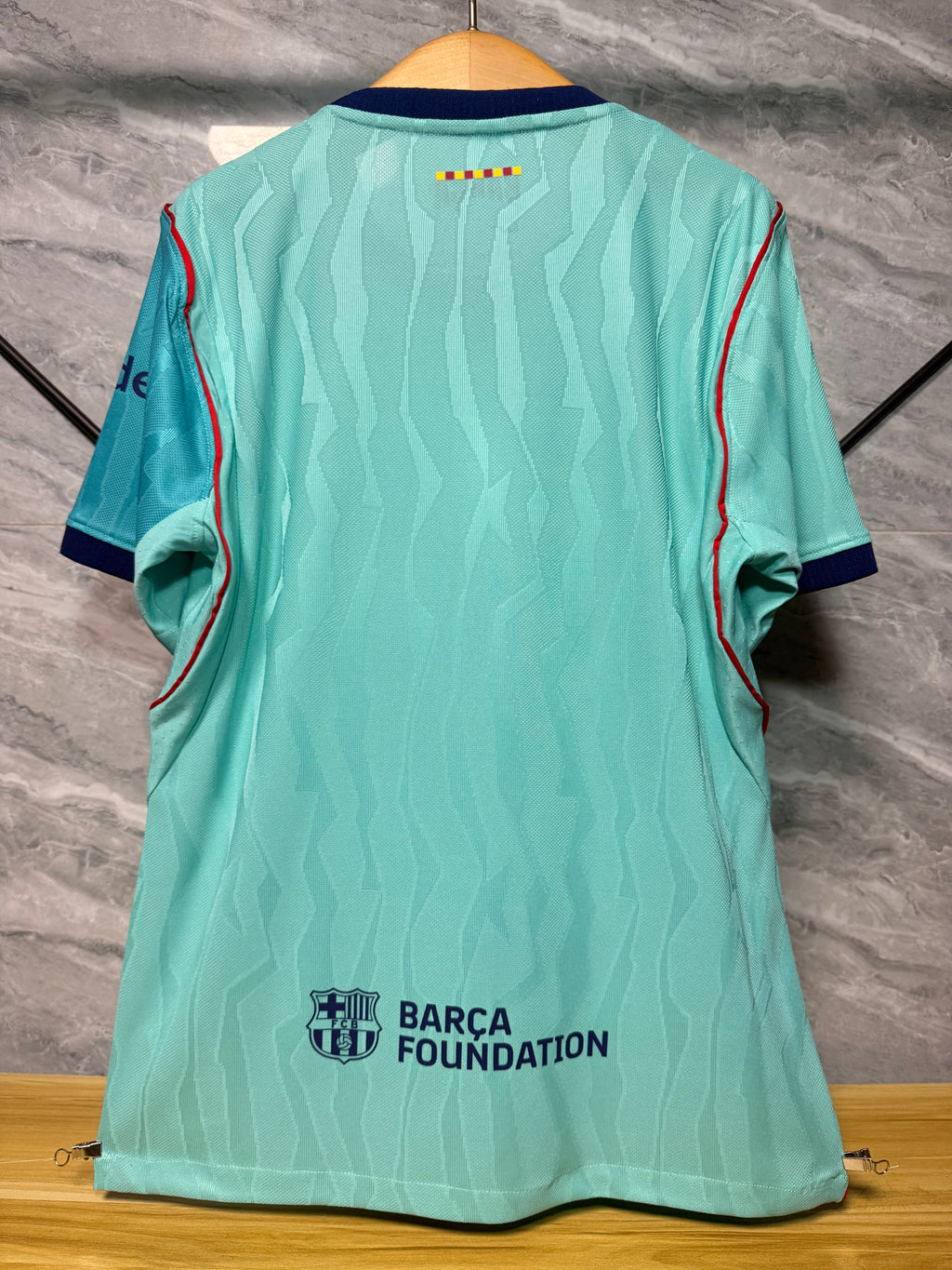 Barcelona Third Shirt — Turquoise Player Version — photo 11