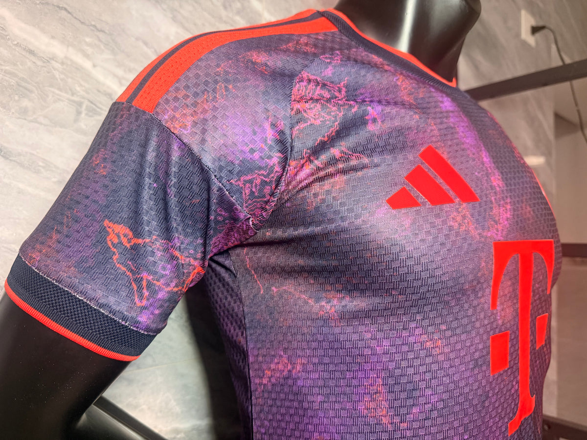 Bayern Munich 2026/27 Purple and Red Third Shirt — Player Version — photo 5