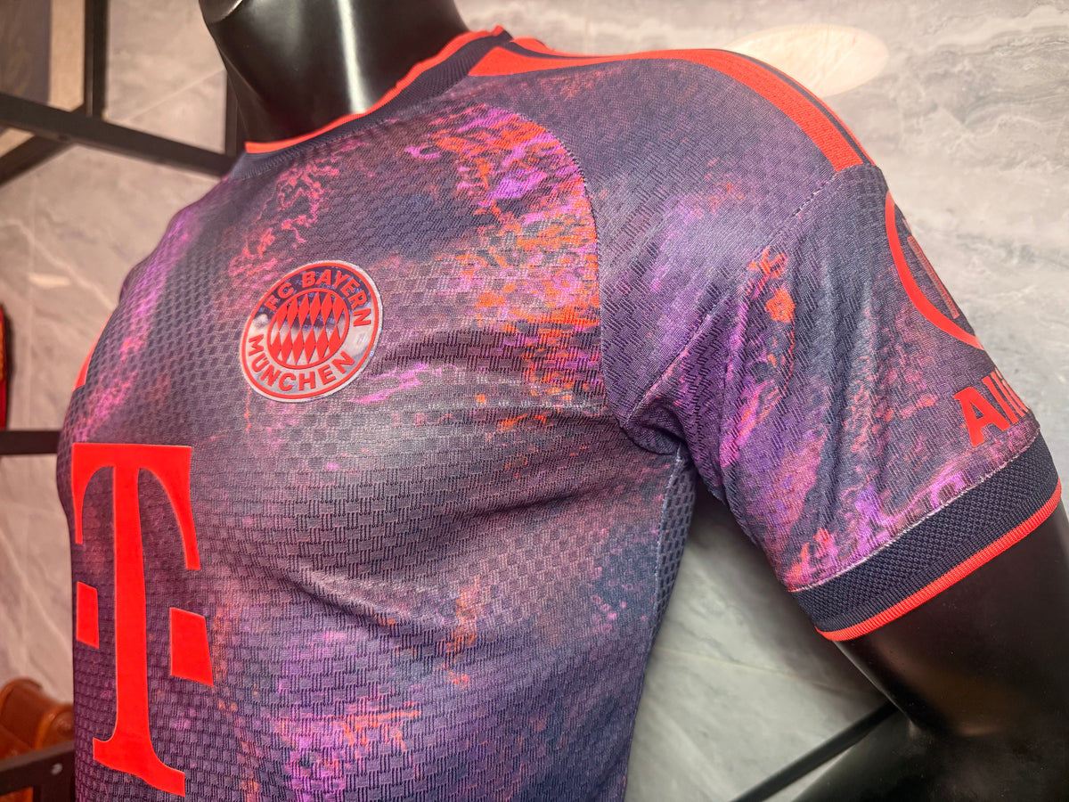 Bayern Munich 2026/27 Purple and Red Third Shirt — Player Version — photo 6
