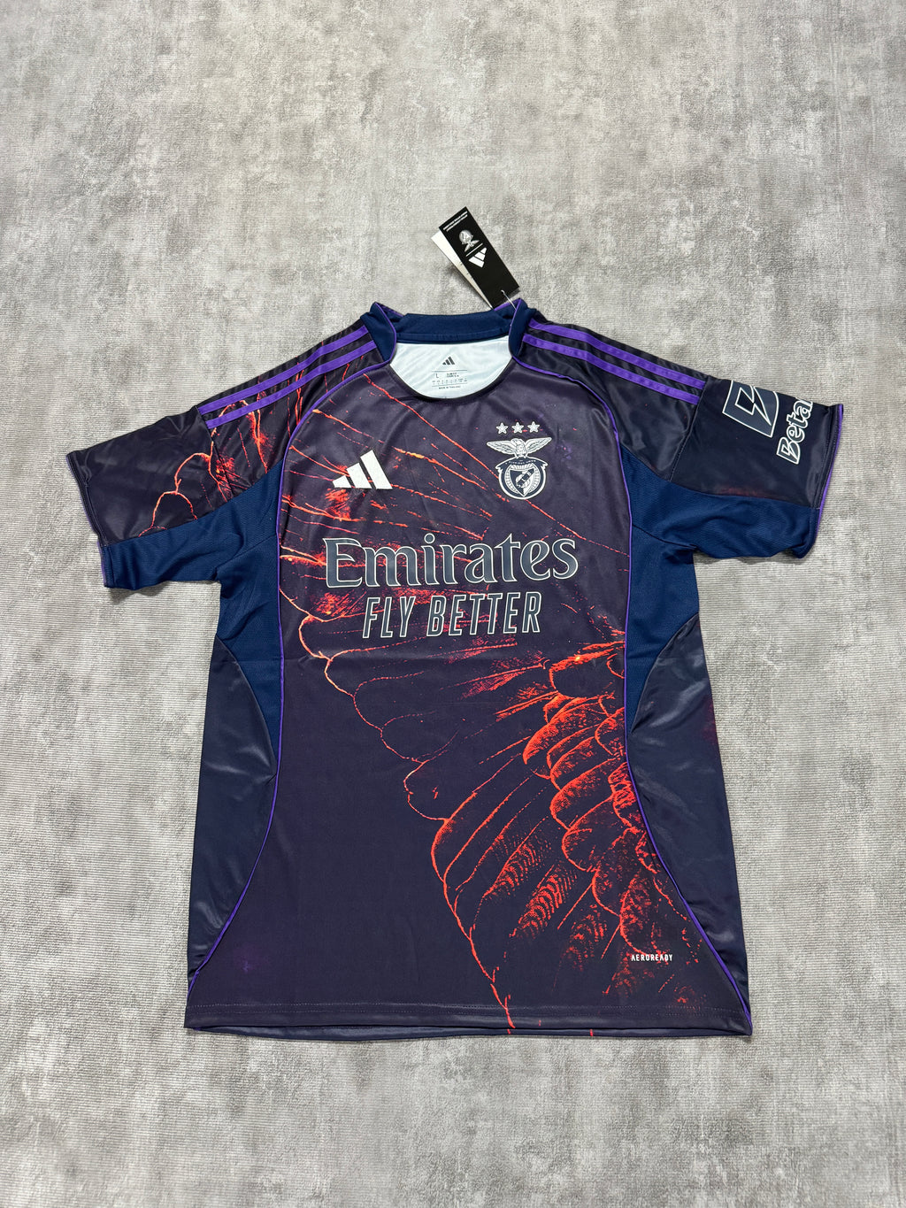 Benfica 2025/26 Navy Third Shirt — Fan Version — photo 1
