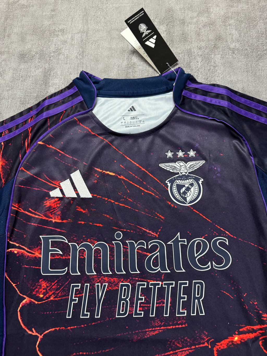 Benfica 2025/26 Navy Third Shirt — Fan Version — photo 3
