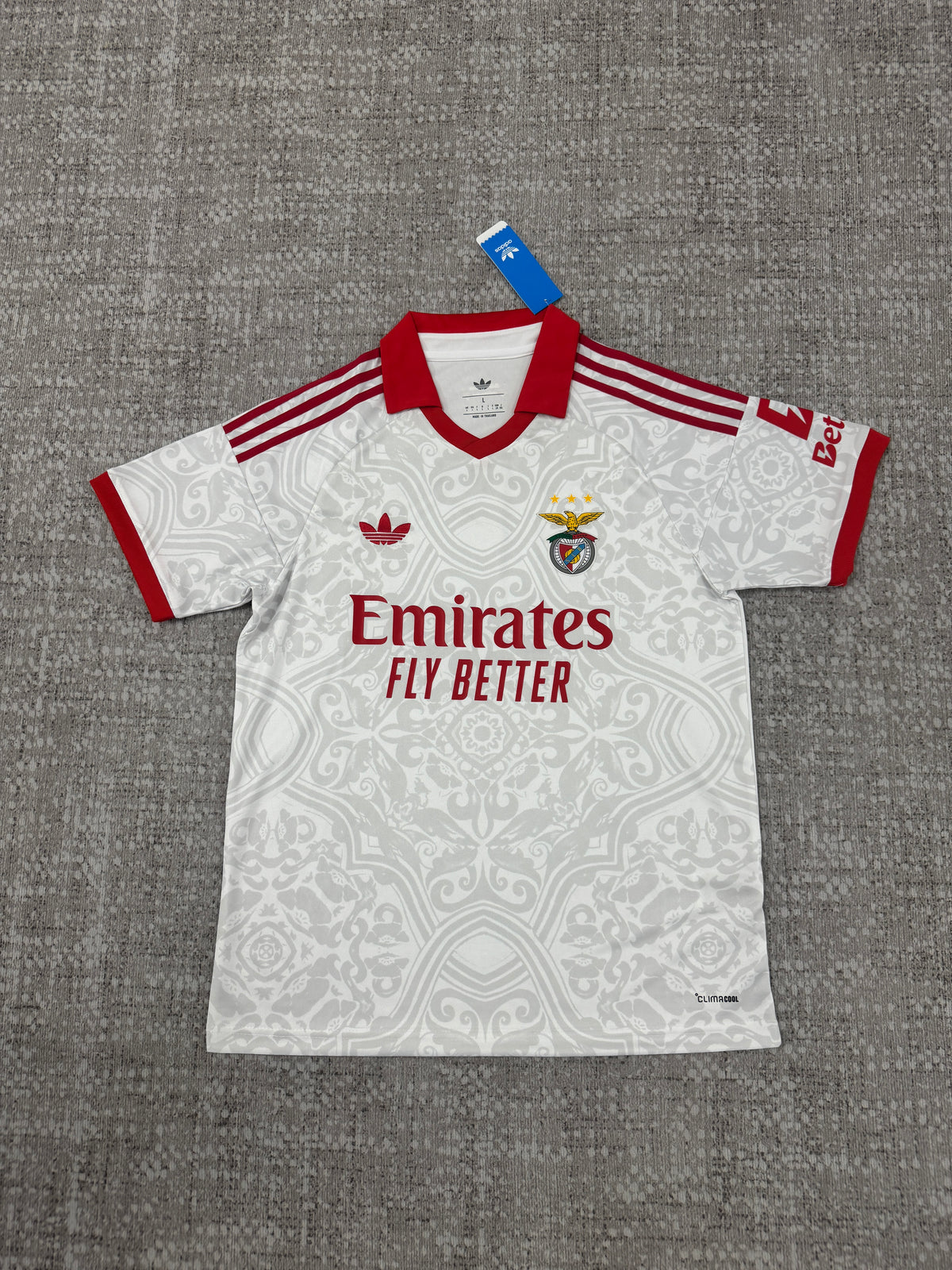 Benfica 2026/27 White Away Shirt — Fan Version — photo 1